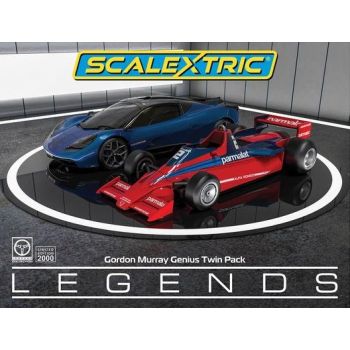 Scalextric - 1/32 GORDON MURRAY DESIGN GENIUS TWIN PACK (12/25) *