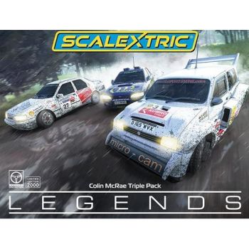 Scalextric - 1/32 COLIN MCRAE TRIPLE PACK (12/25) *