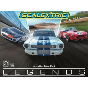 Scalextric - 1/32 KEN MILES TRIPLE PACK (12/25) *