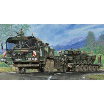 Trumpeter - 1/35 Faun Slt-56 Tank-transporter - Trp00203