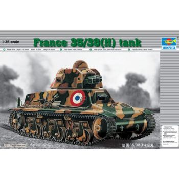 Trumpeter - 1/35 France 35/38(H) Tank Sa 18 37mm Gun - Trp00351