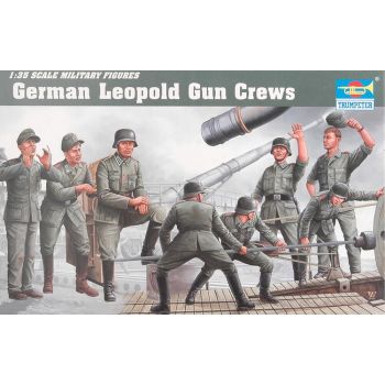 Trumpeter - 1/35 German Leopold Gun Crew - Trp00406