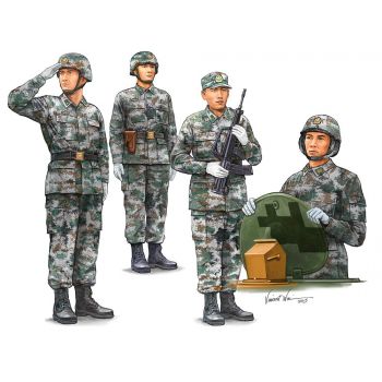 Trumpeter - 1/35 Pla Tank Crew - Trp00431