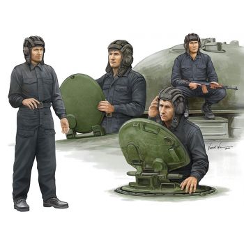 Trumpeter - 1/35 Soviet Tank Crew - Trp00435