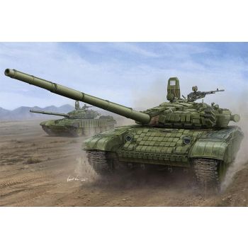 Trumpeter - 1/16 Russian T-72b1 Mbt W/kontakt-1 Reactive Armor - Trp00925