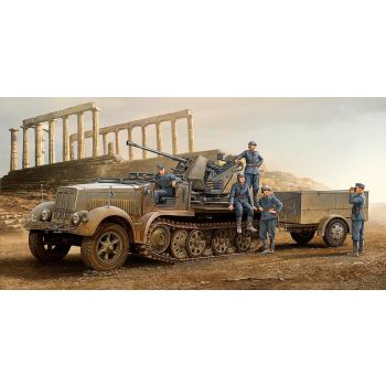 Trumpeter - 1/35 German 3,7 Cm Flak 37 Auf Selbstfahrlafette - Trp01525