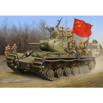Trumpeter - 1/35 Soviet Kv-1s Heavy Tank - Trp01566