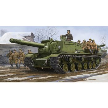 Trumpeter - 1/35 Soviet Su-152 Self-propelled Heavy Howitzer - Trp01571