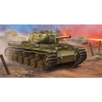 Trumpeter - 1/35 Soviet Kv-8s Heavy Tank - Trp01572