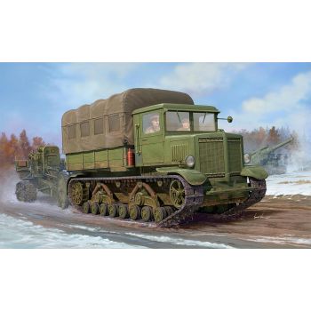 Trumpeter - 1/35 Russian Voroshilovets Tractor - Trp01573
