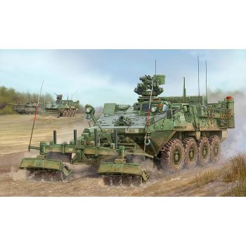 Trumpeter - 1/35 M1132 Stryker Engineer Squad Vehicle W/lwmr - Trp01574