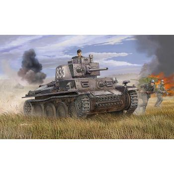 Trumpeter - 1/35 German Pzkpfw 38(T) Ausf.e/f - Trp01577