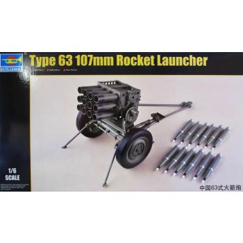 Trumpeter - 1/6 PLA TYP 63 107 MM ROCKET LAUNCHER