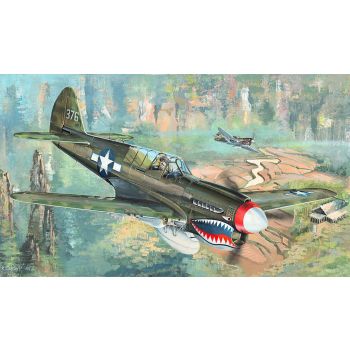 Trumpeter - 1/32 P-40n War Hawk - Trp02212