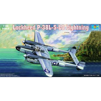 Trumpeter - 1/32 Lockheed P-38l-5-lo Lightning - Trp02227