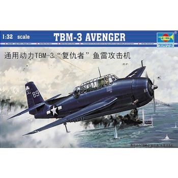 Trumpeter - 1/32 Tbm-3 Avenger - Trp02234