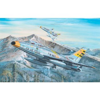 Trumpeter - 1/32 F-100f Super Sabre - Trp02246