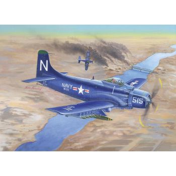 Trumpeter - 1/32 A-1d Ad-4 Skyraider - Trp02252