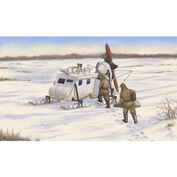 Trumpeter - 1/35 Soviet Nkl-16 Aerosan - Trp02337