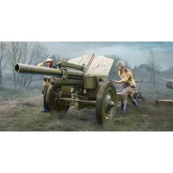 Trumpeter - 1/35 Soviet 122mm Howitzer 1938 M-30 Late Version - Trp02344