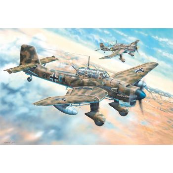 Trumpeter - 1/24 Junkers Ju-87r Stuka - Trp02423