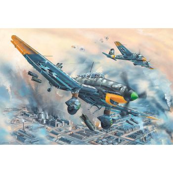 Trumpeter - 1/24 Junkers Ju-87d-5 Stuka - Trp02424