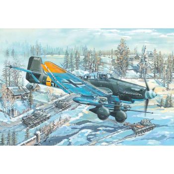 Trumpeter - 1/24 Junkers Ju-87g-2 Stuka - Trp02425