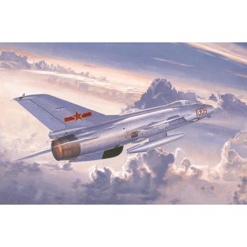Trumpeter - 1/48 J-7b Fighter - Trp02860
