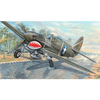 Trumpeter - 1/32 P-40f War Hawk - Trp03227