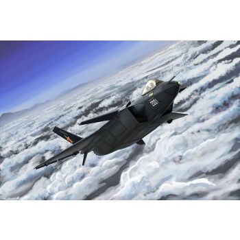 Trumpeter - 1/144 Chinese J-20 Mighty Dragon - Trp03923