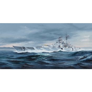 Trumpeter - 1/350 German Bismarck Battleship - Trp05358