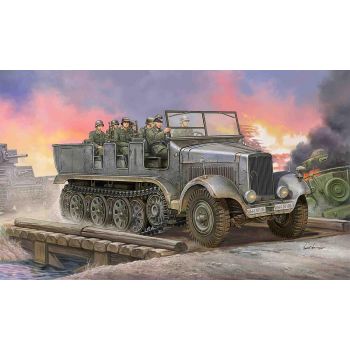 Trumpeter - 1/35 German Sd.kfz. 6 Halbkettenzugmaschine Artillerie - Trp05531