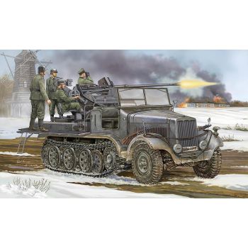 Trumpeter - 1/35 German Sd.kfz. 6/2 3,7 Cm Flak 37 On Selbstfahrlafette - Trp05532