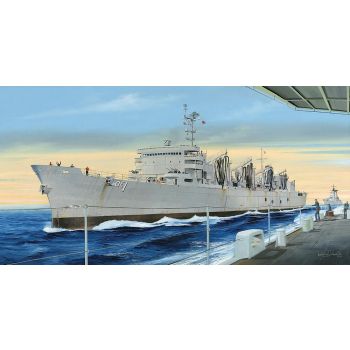 Trumpeter - 1/700 Aoe Fast Combat Supp. Ship Uss Sacramento Aoe-1 - Trp05785