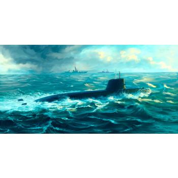 Trumpeter - 1/144 Japanese Soryu Class Attack Submarine - Trp05911