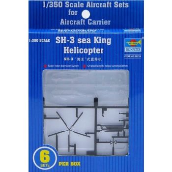 Trumpeter - 1/350 Sh-3h Sea King Helicopter - Trp06214