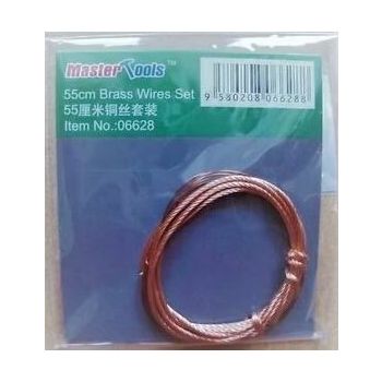 Trumpeter - 55cm Brass Wire Set 0,8 Mm And 0,35 Mm - Trp06628