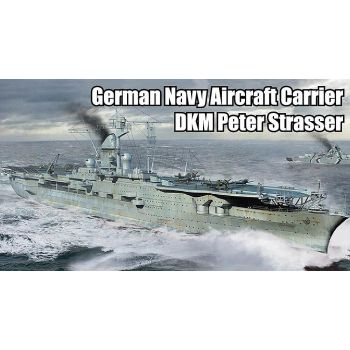 Trumpeter - 1/700 German Navy Aircraft Carrier Dkm P. Strasser - Trp06710