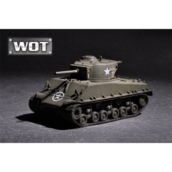 Trumpeter - 1/72 Us M4a3e8 With 105mm M4 - Trp07168