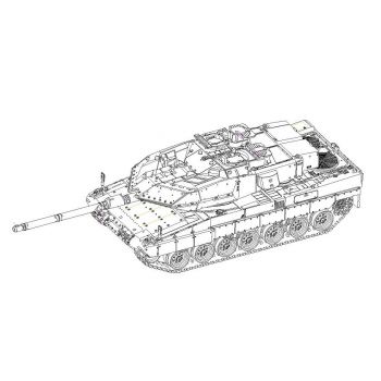 Trumpeter - 1/72 LEOPARD 2A6 EX MBT (1/24) *