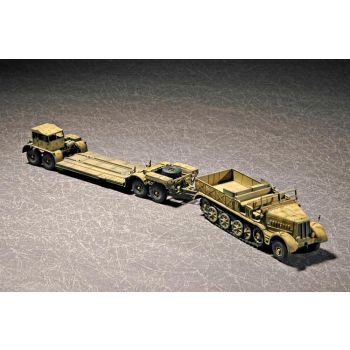 Trumpeter - 1/72 German 18 Ton Half-track En T.t. Sd.kfz.9 En Sd.ah.116 - Trp07275