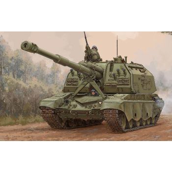 Trumpeter - 1/35 2s19-m2 Self-propelled Howitzer - Trp09534