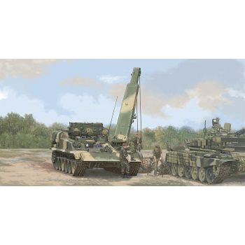 Trumpeter - 1/35 Russian Brem-1m Armoured Recovery Vehicle - Trp09554
