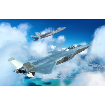 Trumpeter - 1/48  J-20S MIGTHY DRAGON