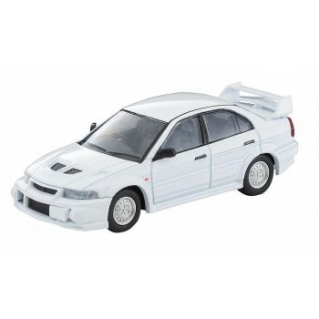 TomyTec - 1/64 MITSUBISHI LANCER GSR EVO IV WHITE TLV-N190E (9/23) *