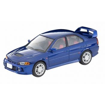 TomyTec - 1/64 MITSUBISHI LANCER GSR EVO IV BLUE TLV-N186E (9/23) *