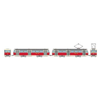 TomyTec - 1/150 TRAM-SYSTEM  DRESDEN TRAM TATRA T4 + B4 2 CARS E