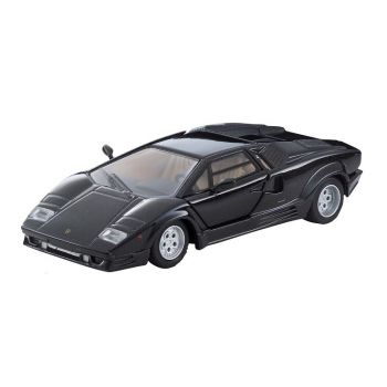 TomyTec - 1/64 LAMBORGHINI COUNTACH BLACK 25TH ANNI TLV-N