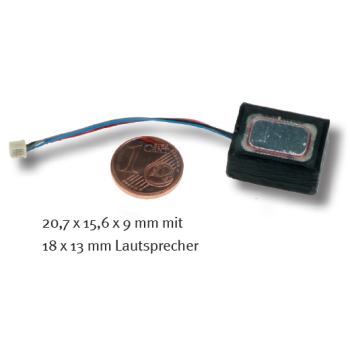 Uhlenbrock - IS 6 KOMPAKT-SOUNDMODUL 20,7X15,6X9MM