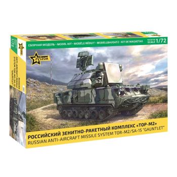 Zvezda - 1/72 RUSSIAN ANTI-AIRCRAFT MISSLE SYSTEM TOR-M2/SA-15